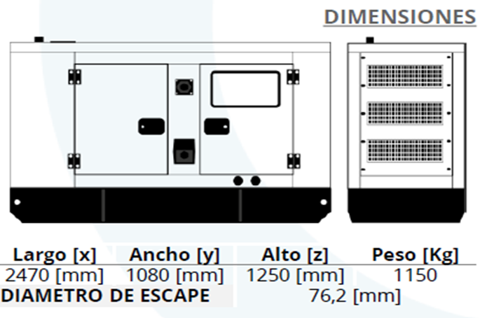Grupo Electrógeno GS70-C